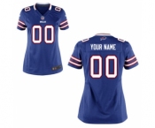 Women Nike Nfl Jerseys Buffalo Bills Customized Blue Jersey
