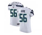 Nike Seattle Seahawks #56 Cliff Avril White Men Stitched NFL Vapor Untouchable Elite Jersey