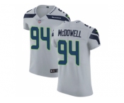 Nike Seattle Seahawks #94 Malik McDowell Grey Alternate Men Stitched NFL Vapor Untouchable Elite Jersey