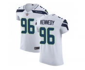 Nike Seattle Seahawks #96 Cortez Kennedy White Men Stitched NFL Vapor Untouchable Elite Jersey