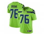 Men Nike Seattle Seahawks #76 Duane Brown Limited Green Rush Vapor Untouchable NFL Jersey Men Nike Seattle Seahawks #76 Duane Brown Limited Green Rush Vapor Untouchable NFL Jersey