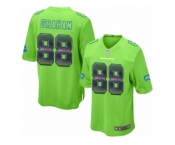 Men's Nike Seattle Seahawks #88 Jimmy Graham Limited Green Strobe NFL Jersey