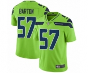 Men's Seattle Seahawks #57 Cody Barton Limited Green Rush Vapor Untouchable Football Jersey