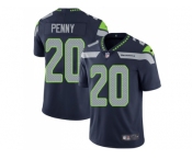 Nike Seattle Seahawks #20 Rashaad Penny Steel Blue Team Color Men Stitched NFL Vapor Untouchable Limited Jersey
