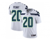 Nike Seattle Seahawks #20 Rashaad Penny White Men Stitched NFL Vapor Untouchable Limited Jersey