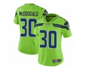 Women Nike Seattle Seahawks #30 Bradley McDougald Vapor Untouchable Limited Green NFL Jersey