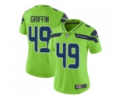 Women Nike Seattle Seahawks #49 Shaquem Griffin Green Stitched NFL Limited Rush Jersey