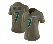 Women Nike Seattle Seahawks #7 Blair Walsh Limited Olive 2017 Salute to Service NFL Jersey Women Nike Seattle Seahawks #7 Blair Walsh Limited Olive 2017 Salute to Service NFL Jersey