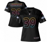 Women's Nike Seattle Seahawks #39 Dontae Johnson Game Black Fashion NFL Jersey Women's Nike Seattle Seahawks #39 Dontae Johnson Game Black Fashion NFL Jersey