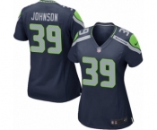 Women's Nike Seattle Seahawks #39 Dontae Johnson Game Navy Blue Team Color NFL Jersey Women's Nike Seattle Seahawks #39 Dontae Johnson Game Navy Blue Team Color NFL Jersey