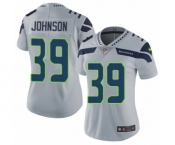 Women's Nike Seattle Seahawks #39 Dontae Johnson Grey Alternate Vapor Untouchable Elite Player NFL Jersey Women's Nike Seattle Seahawks #39 Dontae Johnson Grey Alternate Vapor Untouchable Elite Player NFL Jersey