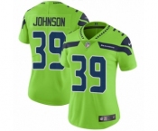 Women's Nike Seattle Seahawks #39 Dontae Johnson Limited Green Rush Vapor Untouchable NFL Jersey Women's Nike Seattle Seahawks #39 Dontae Johnson Limited Green Rush Vapor Untouchable NFL Jersey