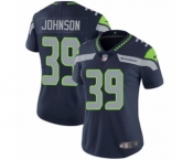 Women's Nike Seattle Seahawks #39 Dontae Johnson Navy Blue Team Color Vapor Untouchable Elite Player NFL Jersey Women's Nike Seattle Seahawks #39 Dontae Johnson Navy Blue Team Color Vapor Untouchable Elite Player NFL Jersey