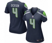 Women's Nike Seattle Seahawks #4 Michael Dickson Game Navy Blue Team Color NFL Jersey Women's Nike Seattle Seahawks #4 Michael Dickson Game Navy Blue Team Color NFL Jersey