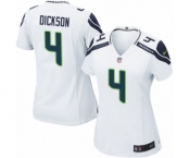 Women's Nike Seattle Seahawks #4 Michael Dickson Game White NFL Jersey Women's Nike Seattle Seahawks #4 Michael Dickson Game White NFL Jersey