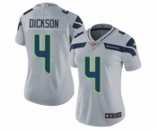 Women's Nike Seattle Seahawks #4 Michael Dickson Grey Alternate Vapor Untouchable Limited Player NFL Jersey Women's Nike Seattle Seahawks #4 Michael Dickson Grey Alternate Vapor Untouchable Limited Player NFL Jersey