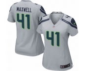 Women's Nike Seattle Seahawks #41 Byron Maxwell Game Grey Alternate NFL Jersey Women's Nike Seattle Seahawks #41 Byron Maxwell Game Grey Alternate NFL Jersey