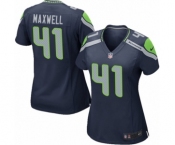 Women's Nike Seattle Seahawks #41 Byron Maxwell Game Navy Blue Team Color NFL Jersey Women's Nike Seattle Seahawks #41 Byron Maxwell Game Navy Blue Team Color NFL Jersey