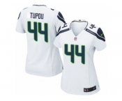 Women's Nike Seattle Seahawks #44 Tani Tupou Limited White NFL Jersey