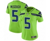Women's Nike Seattle Seahawks #5 Alex McGough Limited Green Rush Vapor Untouchable NFL Jersey Women's Nike Seattle Seahawks #5 Alex McGough Limited Green Rush Vapor Untouchable NFL Jersey