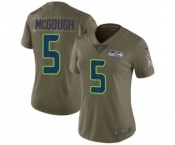Women's Nike Seattle Seahawks #5 Alex McGough Limited Olive 2017 Salute to Service NFL Jersey Women's Nike Seattle Seahawks #5 Alex McGough Limited Olive 2017 Salute to Service NFL Jersey