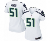 Women's Nike Seattle Seahawks #51 Barkevious Mingo Game White NFL Jersey Women's Nike Seattle Seahawks #51 Barkevious Mingo Game White NFL Jersey