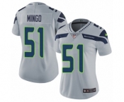 Women's Nike Seattle Seahawks #51 Barkevious Mingo Grey Alternate Vapor Untouchable Limited Player NFL Jersey Women's Nike Seattle Seahawks #51 Barkevious Mingo Grey Alternate Vapor Untouchable Limited Player NFL Jersey