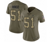 Women's Nike Seattle Seahawks #51 Barkevious Mingo Limited Olive Camo 2017 Salute to Service NFL Jersey Women's Nike Seattle Seahawks #51 Barkevious Mingo Limited Olive Camo 2017 Salute to Service NFL Jersey