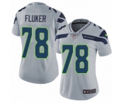 Women's Nike Seattle Seahawks #78 D.J. Fluker Grey Alternate Vapor Untouchable Elite Player NFL Jersey Women's Nike Seattle Seahawks #78 D.J. Fluker Grey Alternate Vapor Untouchable Elite Player NFL Jersey