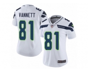 Women's Nike Seattle Seahawks #81 Nick Vannett Vapor Untouchable Limited White NFL Jersey Women's Nike Seattle Seahawks #81 Nick Vannett Vapor Untouchable Limited White NFL Jersey