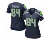 Women's Nike Seattle Seahawks #84 Amara Darboh Game Steel Blue Team Color NFL Jersey Women's Nike Seattle Seahawks #84 Amara Darboh Game Steel Blue Team Color NFL Jersey