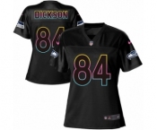 Women's Nike Seattle Seahawks #84 Ed Dickson Game Black Fashion NFL Jersey