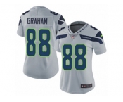 Women's Nike Seattle Seahawks #88 Jimmy Graham Vapor Untouchable Limited Grey Alternate NFL Jersey Women's Nike Seattle Seahawks #88 Jimmy Graham Vapor Untouchable Limited Grey Alternate NFL Jersey
