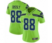 Women's Nike Seattle Seahawks #88 Will Dissly Limited Green Rush Vapor Untouchable NFL Jersey Women's Nike Seattle Seahawks #88 Will Dissly Limited Green Rush Vapor Untouchable NFL Jersey