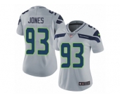 Women's Nike Seattle Seahawks #93 Nazair Jones Vapor Untouchable Limited Grey Alternate NFL Jersey Women's Nike Seattle Seahawks #93 Nazair Jones Vapor Untouchable Limited Grey Alternate NFL Jersey
