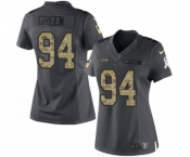 Women's Nike Seattle Seahawks #94 Rasheem Green Limited Black 2016 Salute to Service NFL Jersey Women's Nike Seattle Seahawks #94 Rasheem Green Limited Black 2016 Salute to Service NFL Jersey