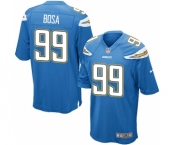Men's Nike San Diego Chargers #99 Joey Bosa Game Electric Blue Alternate NFL Jersey