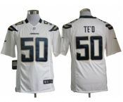 nike nfl jerseys san diego chargers #50 manti teo white[game]