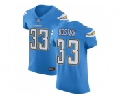 Nike Los Angeles Chargers #33 Tre Boston Electric Blue Alternate Men Stitched NFL Vapor Untouchable Elite Jersey