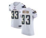 Nike Los Angeles Chargers #33 Tre Boston White Men Stitched NFL Vapor Untouchable Elite Jersey
