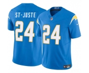 Men's Los Angeles Chargers #24 Benjamin St-Juste Blue 2024 F.U.S.E. Vapor Limited Football Stitched Jersey