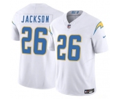Men's Los Angeles Chargers #26 Donte Jackson White 2025 F.U.S.E. Vapor Limited Football Stitched Jersey