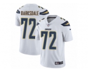 Men's Nike Los Angeles Chargers #72 Joe Barksdale Vapor Untouchable Limited White NFL Jersey