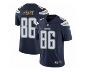 Men's Nike Los Angeles Chargers #86 Hunter Henry Vapor Untouchable Limited Navy Blue Team Color NFL Jersey
