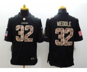 nike nfl jerseys san diego chargers #32 weddle black[salute to service limited]