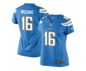 Women's Nike San Diego Chargers #16 Tyrell Williams Limited Electric Blue Alternate NFL Jersey