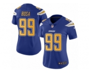 Women's Nike San Diego Chargers #99 Joey Bosa Limited Electric Blue Rush NFL Jersey
