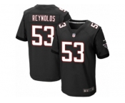 Men's Nike Atlanta Falcons #53 LaRoy Reynolds Elite Black Alternate NFL Jersey