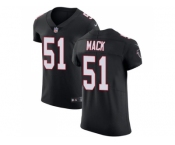 Nike Atlanta Falcons #51 Alex Mack Black Alternate Men Stitched NFL Vapor Untouchable Elite Jersey