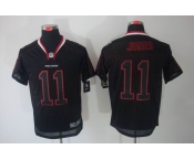 nike nfl jerseys atlanta falcons #11 jones black[Elite lights out]